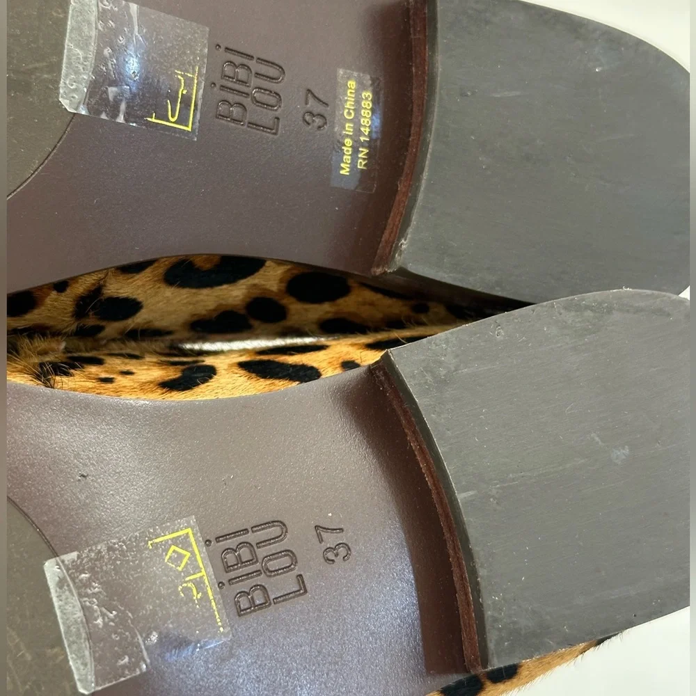 Bibi Lou Leopard Print Zagreb Loafers – Like New - Picture 11 of 14